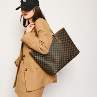 Bolso de mano clásico Vintage con estampado de letras, bolso de viaje de gran capacidad, bolso de hombro de cuero PU para mujer - details 5