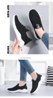 Zapatillas Casuales Para Mujer 2023 Transpirables Y Cómodas Plataforma Verano Zapatos De Tela Con Cordones Versátiles De Moda Para Ocio - details 8