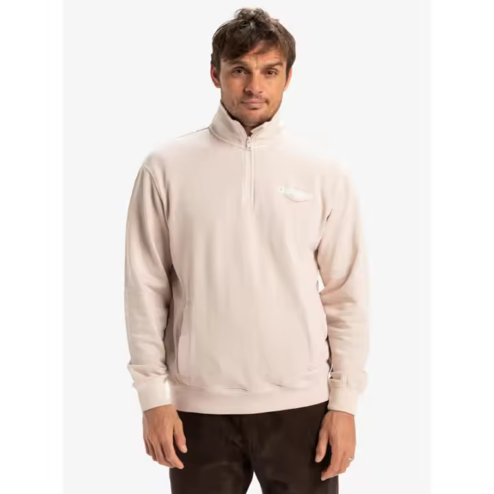 SUDADERA QUIKSILVER SLAB BEIGE - 1