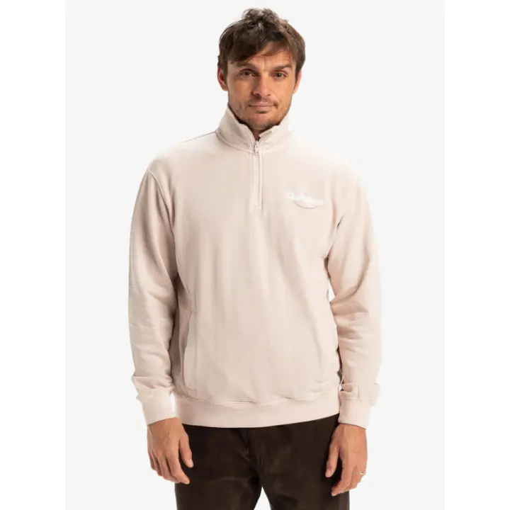 SUDADERA QUIKSILVER SLAB BEIGE - 1