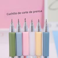 Cuchillo De Arte Kawaii 1 Pieza Herramienta De Corte Para Manualidades Scrapbooking Y Pegatinas Suministros Escolares - details 1