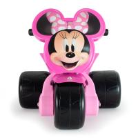INJUSA - Quad Eléctrico Infantil Samurai | Moto a Batería para Niños de 1 a 3 Años | Batería 6V | Pedal Acelerador | Freno Eléctrico | Ruedas Anchas de Plástico | Velocidad máx. 3 km/h | Decoración Mickey Mouse o Minnie Mouse Disney | Color Rojo o Rosa - details 1