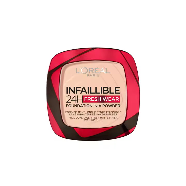 L'Oréal París | Infalible 24H Polvos compactos mate de larga duración - 1