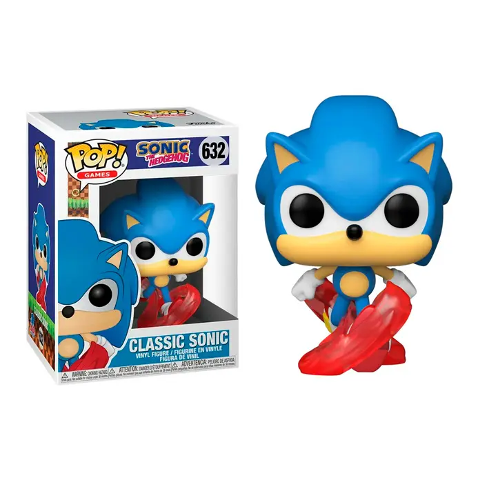 Funko Pop! Games Sonic The Hedgehog, Classic Sonic 632 - 1