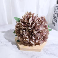 5pcs Flores Artificiales De Gran Tamaño En Blanco Hiedra Y Pino Alta Calidad Para Decoración De Hogar Y Bodas Bouquet De Lirio De Mar Y Peonía - details 3