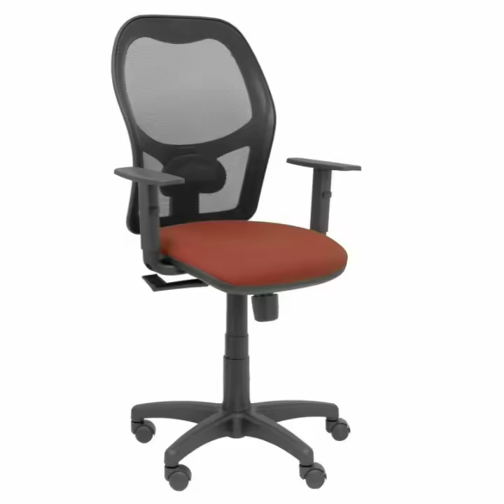 Silla de Oficina P&C 3B10CRN Con reposabrazos Marrón claro Marrón - 1