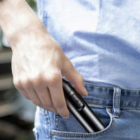 Afeitadora Eléctrica Negra Para Nariz Y Orejas Profesional Painless Para Hombres Y Mujeres Trimmer De Cabello Y Pelo De La Nariz - details 3