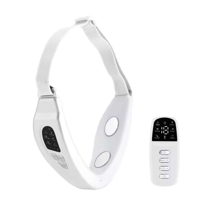 Dispositivo De Levantamiento Facial Con Control Remoto Herramienta De Belleza Reducción De Doble Mentón Masajeador De Vibration Cuidado De La Piel - 1