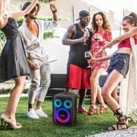 Altavoz Bluetooth Tronsmart Halo 200, Altavoz Portátil 120W Potente, Sonido Estéreo, Luces Led y Waterproof, 18H de Reproducción, con AUX, App, Agujero de Guitarra - details 11
