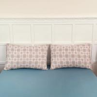 2PCS Fundas Para Almohadas Cómodas Y Suaves Para El Dormitorio No Incluye Insert Material De Poliéster 100% Sin Impresión - details 3