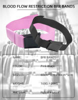Banderas De Flujo Sanguíneo Restringido BFR Para Piernas Glúteos Caderas Ejercicio De Resistencia En La Sala De Gimnasio Equipamiento De Fitness - details 0