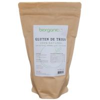 Gluten de Trigo 100% Natural  1 Kg  Keto  Vegano  Ideal para masas y para elaborar Seitán. Biorganic, marca española. - details 0