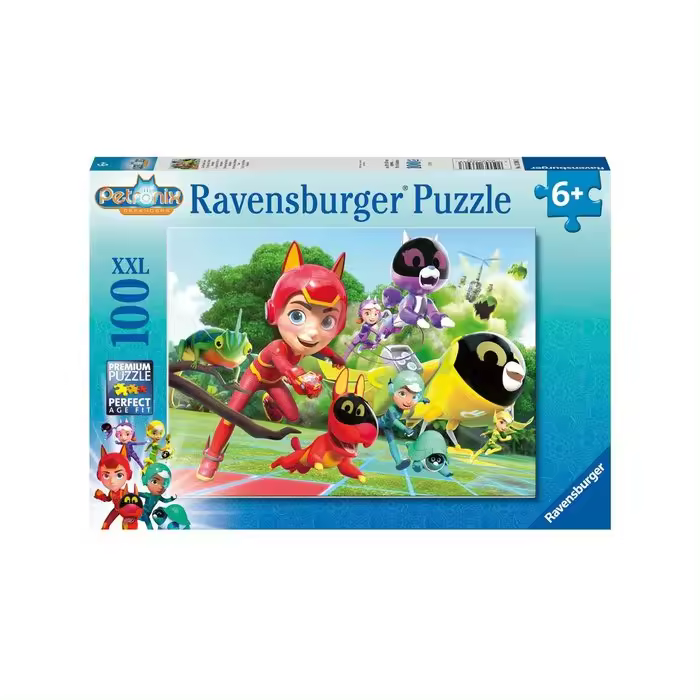 RAVENSBURGER PUZZLE 100 PIEZAS XXL PETRONIX DEFENDERS 100 PIEZAS XXL 33x4x23 Cms. - 1