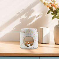 Encendedor De Aceite Esencial Y Velas De Cerámica Multifuncional Soporte Para Incienso Decoración Para Hogar Y Oficina Decoración Para Dormitorio - details 2