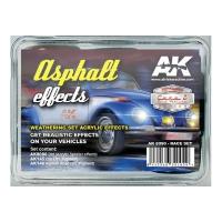 AK Interactive - ASPHALT EFFECTS RACE SET - AK Interactive 8090 - details 0