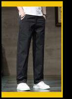Pantalones Casuales Para Hombre Primavera Verano Mallas De Hielo Delgados Secado Rápido Estilo Clásico Trousers Moda Masculina - details 4