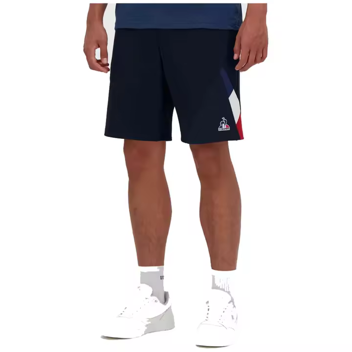 Le Coq Sportif Pantalon Corto de Hombre Tricolor - 1
