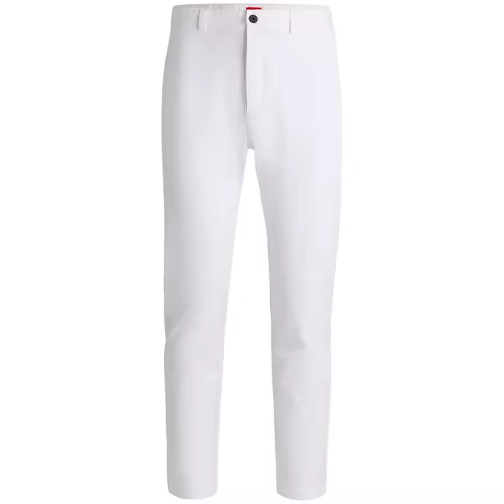 Ropa hombre Pantalones Hugo Pantalones David251d Blanco - 1