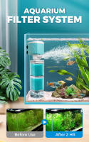 Sistema De Filtro Automático Para Acuario 4W/220V Bomba De Agua Para Tanque De Peces Con Circulación De Agua Oxigenada Y Anti Retroalimentación - details 0