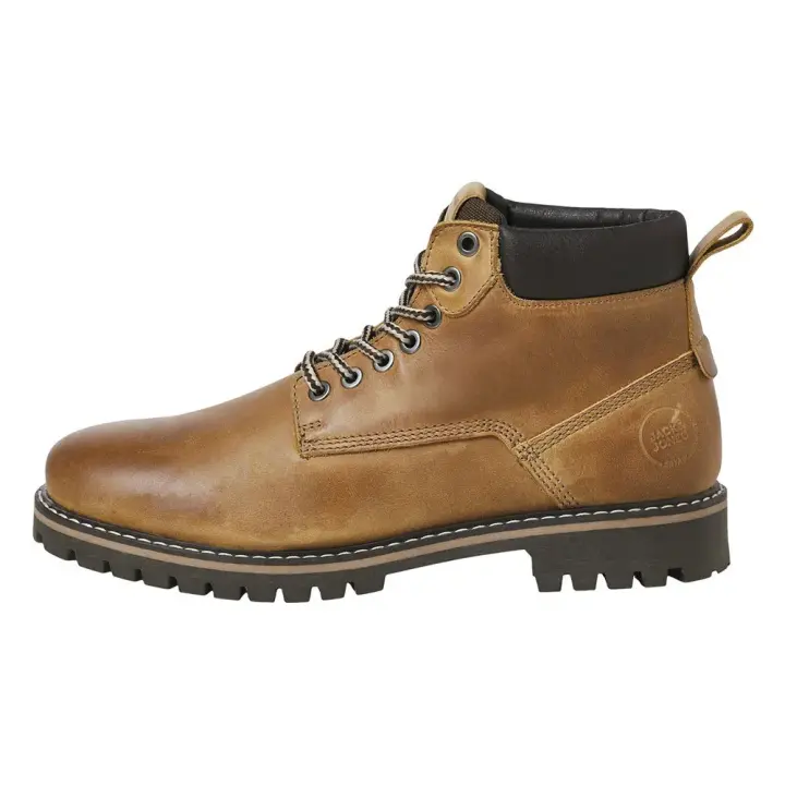 Jack & Jones Botas Queensway Leather Marrón - 1