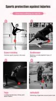 1Pcs Protección De Rodilla Antideslizante Espuma Gruesa Para Fútbol Lucha Baloncesto Voleibol Adecuado Para Hombres Y Mujeres - details 9