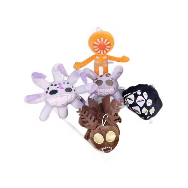 Muñeco De Peluche De Juego De Horror Puertas De Hotel Doble Risa Figura De Anime Cartoon Animal Inflable Para Jóvenes De 14 Años O Más - 1