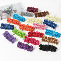 144Pcs Bouquet De Rosas Artificiales Para Decoración De Hogar Y Wedding Flores Falsas De Papel Para Regalos De Navidad Accesorios De Adorno Para Fiesta De Aniversario Y Bodas - details 7