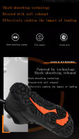 Zapatos De Senderismo Impermeables Para Hombres Botas De Trekk Ingles Casuales De Verano Y Otoño Para Escalada Y Senderismo Con Cubierta Del Tobillo Material De Suela De Goma Talla Verdadera - details 3