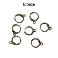 50pcs Gancho Para Pendientes De Color Oro Herramientas De Bajo Costo Para Fabricación De Joyería DIY Anillo Base De Metal Para DIY - details 8