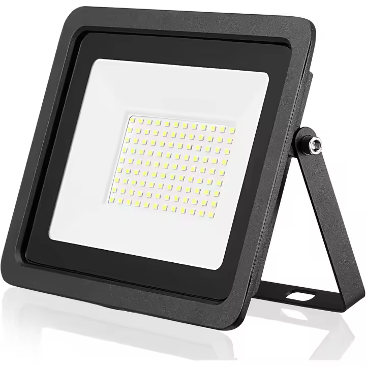 Reflector LED Reflector para exteriores 10W 20W 30W 50W 100W Lámpara de pared Reflector IP68 Iluminación de jardín impermeable (blanco cálido, 30W) - 1