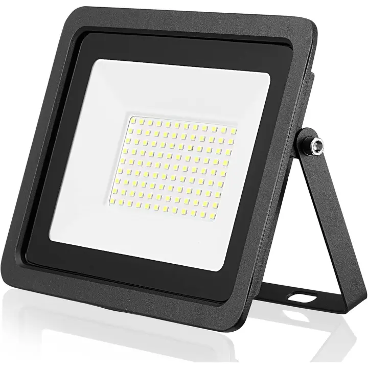 Reflector LED Reflector para exteriores 10W 20W 30W 50W 100W Lámpara de pared Reflector IP68 Iluminación de jardín impermeable (blanco cálido, 30W) - 1
