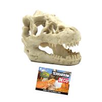 Aquanova Adorno para Terrario de Cráneo de Dinosaurio para Acuario 16x11x9 | Seguro para Reptiles - details 0