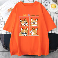 Camiseta De Algodón Suave Y Transpirable Para Hombre De Drakeview Con Diseño Gráfico De Perro Afortunado En Cuatro Estados Diferentes Estilo Casual Para Uso Diario - details 29