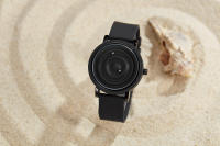 Reloj De Cuarzo Impermeable Para Hombres Y Mujeres Con Indicador Magnético Flotante Y Acero Inoxidable Simple Y Creativo - details 9