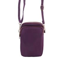 Bolso Mini Mujer Cruzado Con Cremallera Bolso De Hombro Multifuncional Vertical Monedero Móvil Negro Bolsos De Caminar - details 26