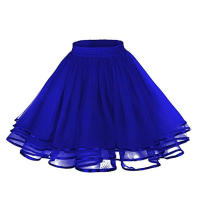 Falda Tutú Para Mujer De 50 Cm Cintura Elástica Versátil Mini Falda Flareada Casual Para Ballet Y Performance Material De Poliéster - details 10