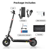 iScooter iX3 Scooter Eléctrico Plegable, Neumáticos Todoterreno Sin Cámara de 10', Motor de 800W, Batería de 10Ah, Velocidad Máxima de 40km/h, Autonomía Máxima de 40km, Altura del Manillar Ajustable, Control a través de App - details 13