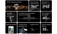 Auriculares - Realme Buds Air 6 Pro, reducción de ruido de 50 dB, cancelación de ruido adaptable a oídos y medio ambiente, sonido de alta resolución, LDAC, audio 3D, batería de 40H - details 2