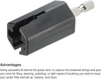 Ensamble Taladro eléctrico Hexagonal Guitar String Winder Head Herramientas Partes y accesorios para guitarra acústica eléctrica Bajo - details 1