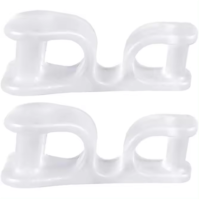 Separador de dedos clásico, práctico, duradero, multifuncional, férula para juanete, hallux valgus, protector superpuesto - 1