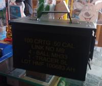 caja de municion vacia del ejercito de tierra +usadas en maniobras de la otan+ fabricadas en españa - details 1