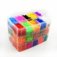 Set De Cajas De Corazones Para Hacer Pulseras Con Banda De Goma Elástica DIY Juguetes Artísticos Para Niños Cinta De Silicona Artesanía Infantil - details 3