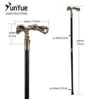 Bastón De Caminar Estilo Steampunk Con Cabeza De Momia De Cobre Decorativo Y Vintage Para Fiesta Y Cosplay 93 Cm - details 2