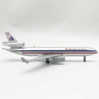 Nueva Modelo De Avión KLM Airlines De 20cm MD 11 Metálico Con Ruedas Y Aterrizaje Escala 1:400 Para Coleccionistas Y Juguetes - details 9