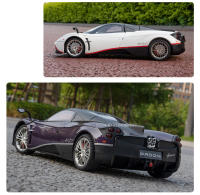 Coche De Juguete Pagani Huayra a Escala 1:18 Con Luz Y Sonido-absorci\u00f3n De Impactos-colecci\u00f3n De Coleccionables Metales Sin Bater\u00eda Regalo Para Festivales - details 11
