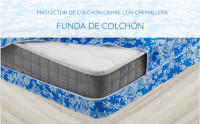 HOMESOL®  Funda colchon Estanpada para cama, Con Cremallera en L - cama de 90-105-135-150 - details 0