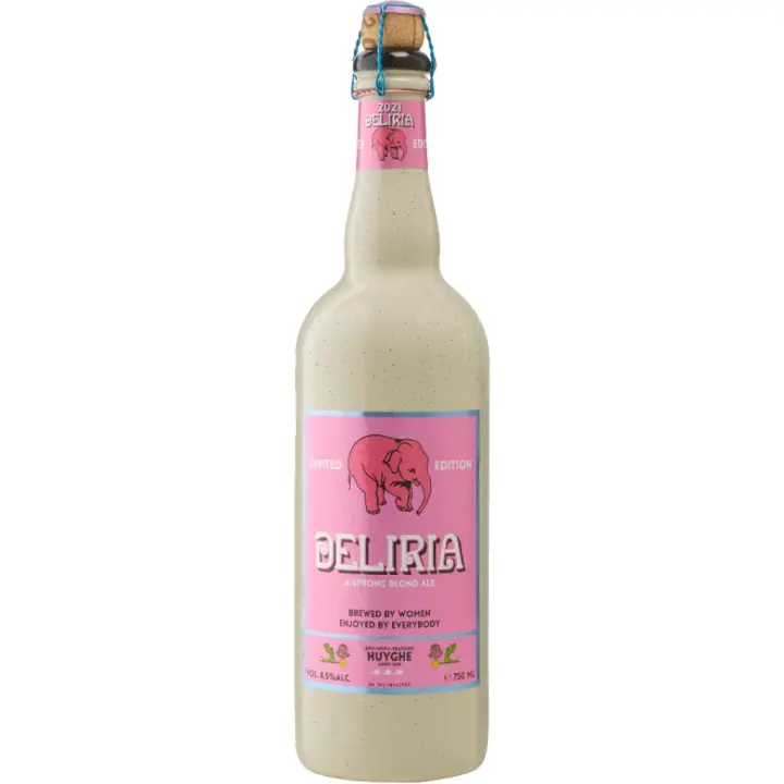 2 uds x Deliria 75Cl cerveza Belga rubia fuerte strong ale - 1