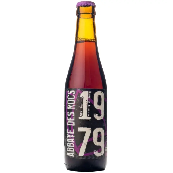 6 uds x Abbaye Des Rocs Brune 33Cl cerveza Belga tostada strong ale - 1
