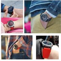 Correa De Silicona Para Reloj Samsung Galaxy Watch 5/6/4/3/46mm/Active 2/Gear S3 Frontier/Sport Compatible Con Huawei GT 4/3/2/2E - details 0