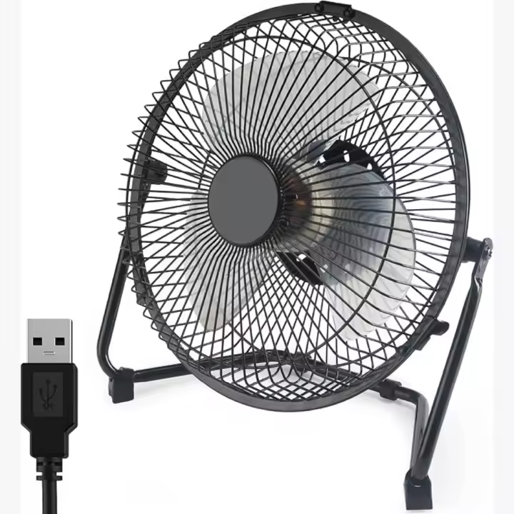 Ventilador de Escritorio personal USB, mini ventilador - Compacto, Silencios y Práctico - 1